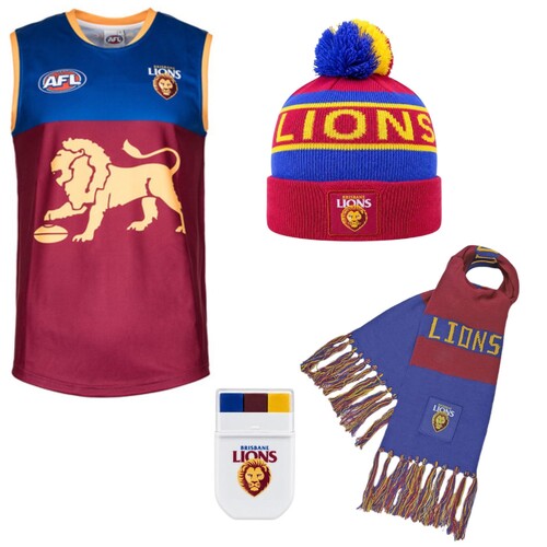 Brisbane Lions Youths Super Fan Bundle