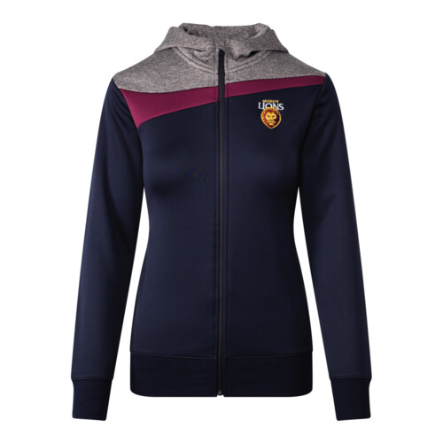 Brisbane Lions Womens Swish Premium Hood