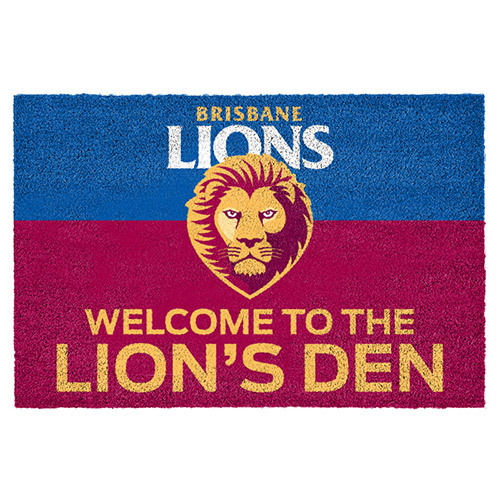 Brisbane Lions Printed Door Mat
