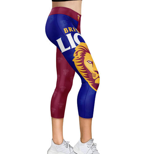 Brisbane Lions Womens Logo Leggings
