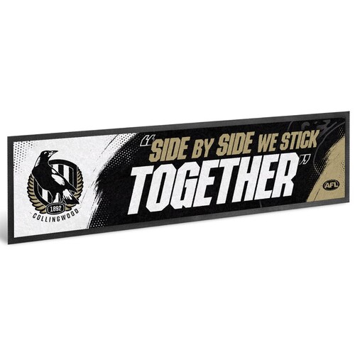 Collingwood Magpies Bar Runner