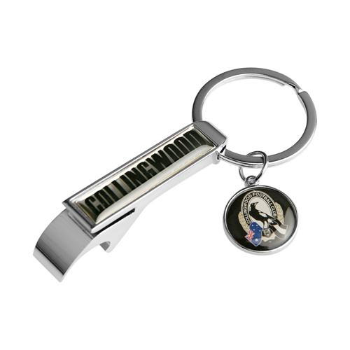 Collingwood Magpies Bottle Opener Keyring