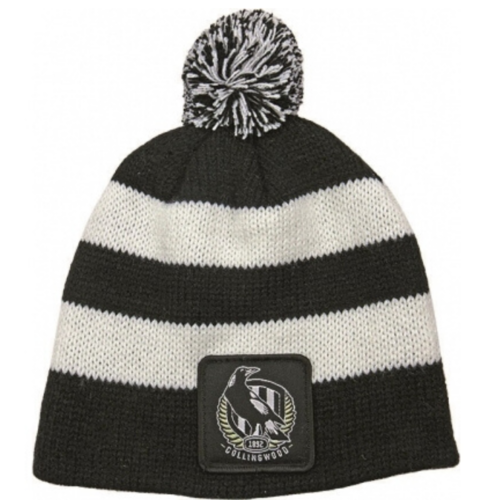 Collingwood Magpies Baby Bar Beanie