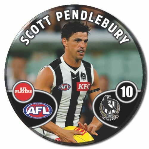 Collingwood Magpies 2026 Player Action Badge - PENDLEBURY