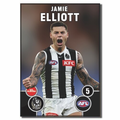 Collingwood Magpies 2026 Player Action Magnet - ELLIOTT