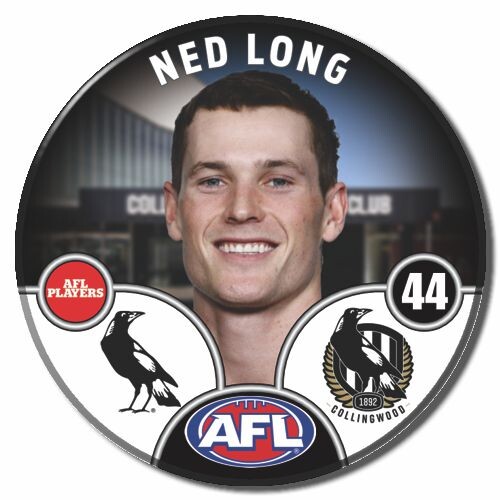 Collingwood Magpies 2025 Player Pin Badge - LONG