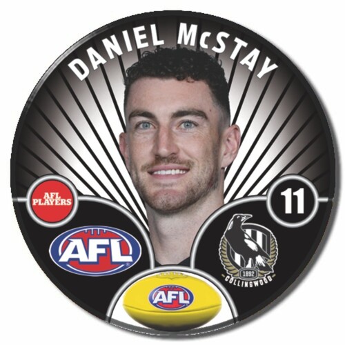 Collingwood Magpies 2026 Player Pin Badge - MCSTAY