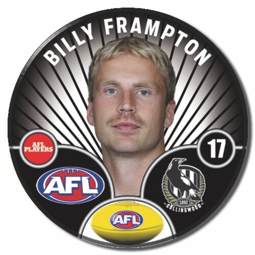 Collingwood Magpies 2026 Player Pin Badge - FRAMPTON