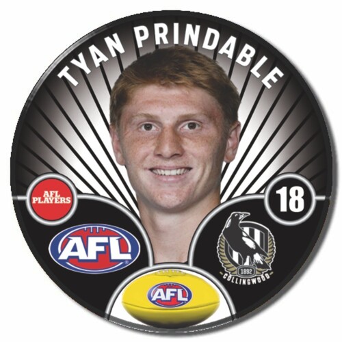 Collingwood Magpies 2026 Player Pin Badge - PRINDALE