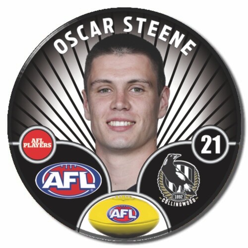Collingwood Magpies 2026 Player Pin Badge - STEENE