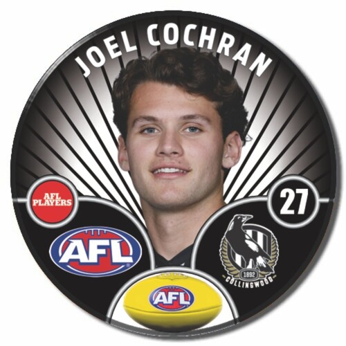 Collingwood Magpies 2026 Player Pin Badge - COCHRAN
