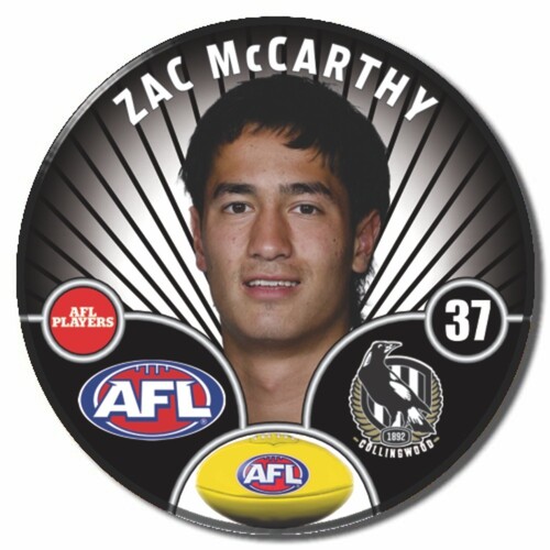 Collingwood Magpies 2026 Player Pin Badge - MCCARTHY