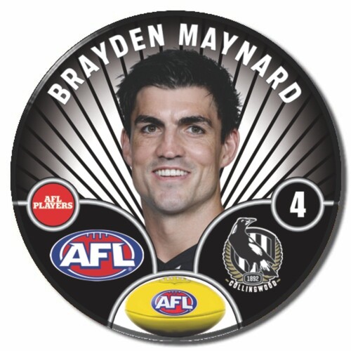 Collingwood Magpies 2026 Player Pin Badge - MAYNARD