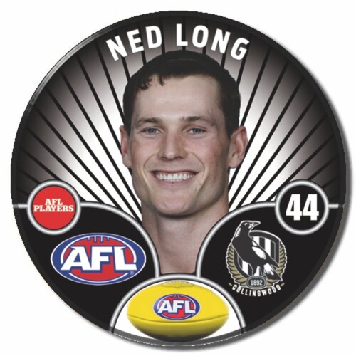 Collingwood Magpies 2026 Player Pin Badge - LONG