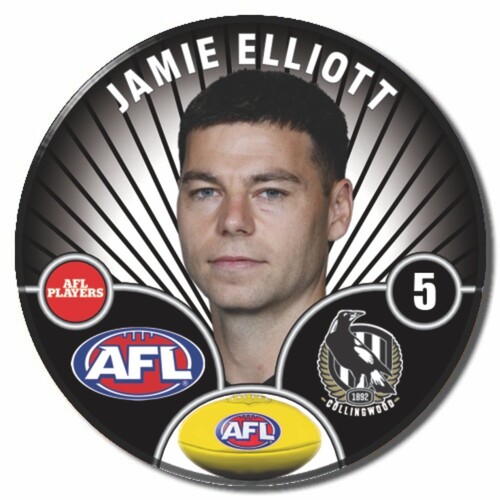 Collingwood Magpies 2026 Player Pin Badge - ELLIOTT