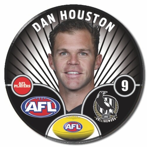 Collingwood Magpies 2026 Player Pin Badge - HOUSTON