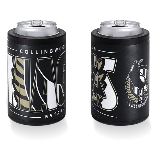 Collingwood Magpies Insulated S/Steel Stubby Holder