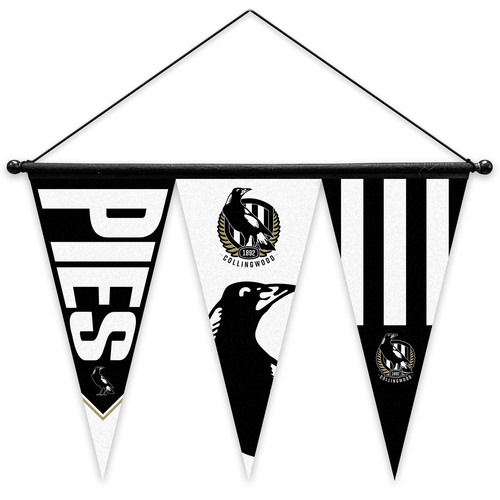 Collingwood Magpies Set of 3 Pennants