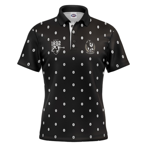 Collingwood Magpies Mulligan Golf Polo