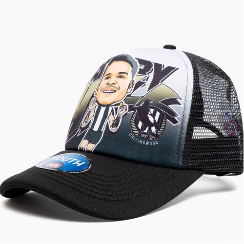 Collingwood Magpies Bobby Hill Youths Henrik Trucker Cap