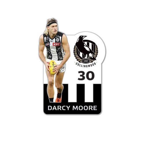 Collingwood Magpies Darcy Moore Player Pin 
