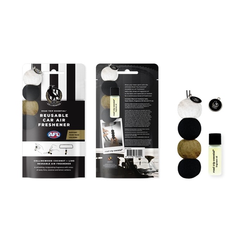 Collingwood Magpies Reusable Car Air Freshener