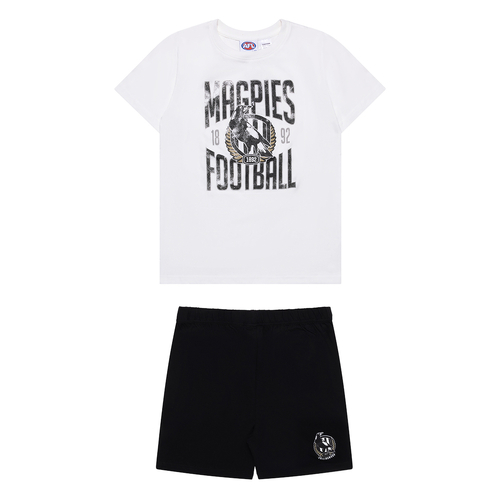 Collingwood Magpies Youths Summer Pyjamas