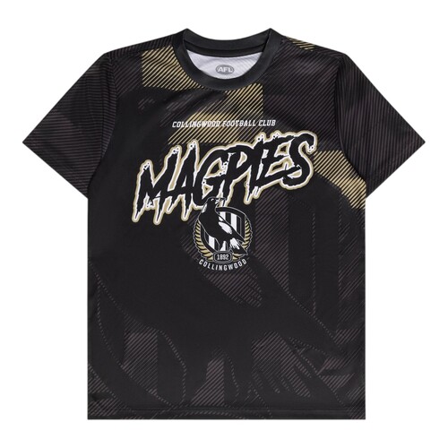 Collingwood Magpies Youths All-Over Tee