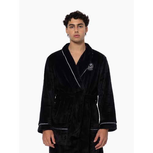 Collingwood Magpies Ultra Soft Fleece Robe Size: [L/XL]