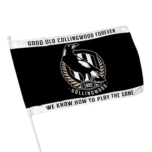 Collingwood Magpies Kids Supporter Flag
