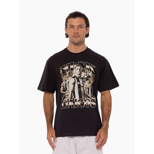 Collingwood Magpies Mens Streetwear Tee - N.Daicos
