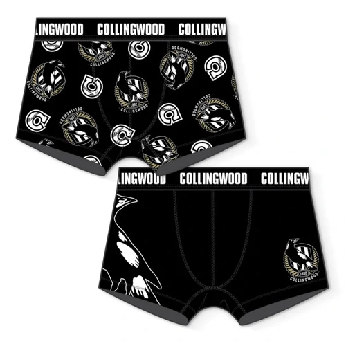 Collingwood Magpies 2 Pack Mens Trunks