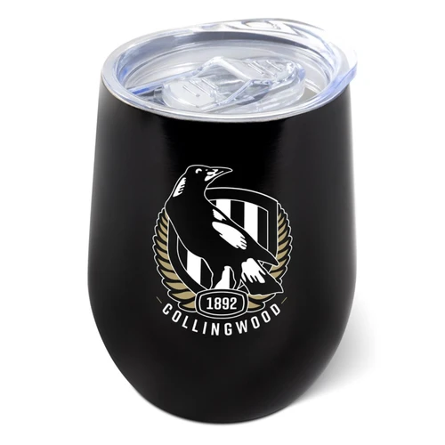 Collingwood Magpies Stainless Steel Travel Tumbler