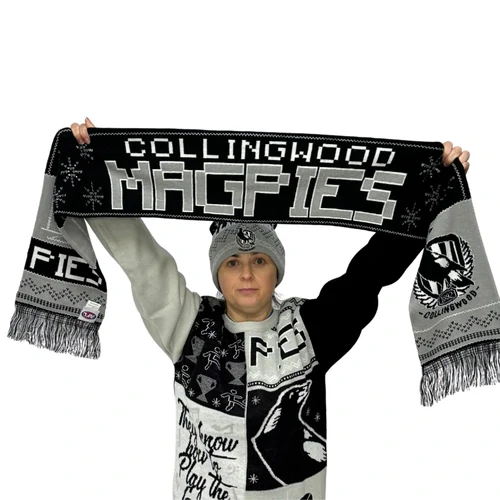 Collingwood Magpies Ugly Scarf