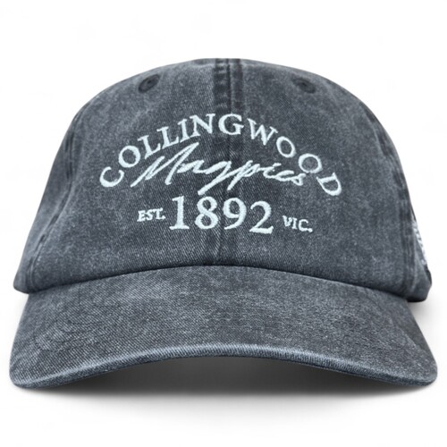 Collingwood Magpies Acid Wash Dad Cap
