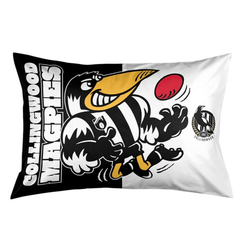 Collingwood Magpies Mascot Pillow Case