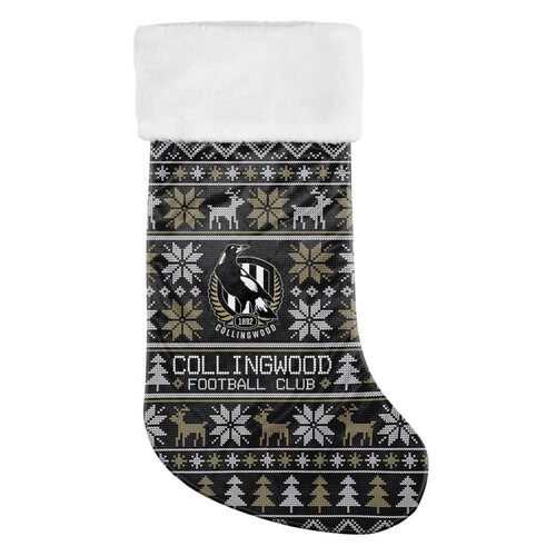 Collingwood Magpies Jumbo Xmas Stocking