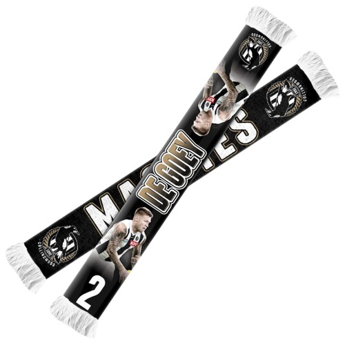 Collingwood Magpies Jordan DeGoey Player Scarf