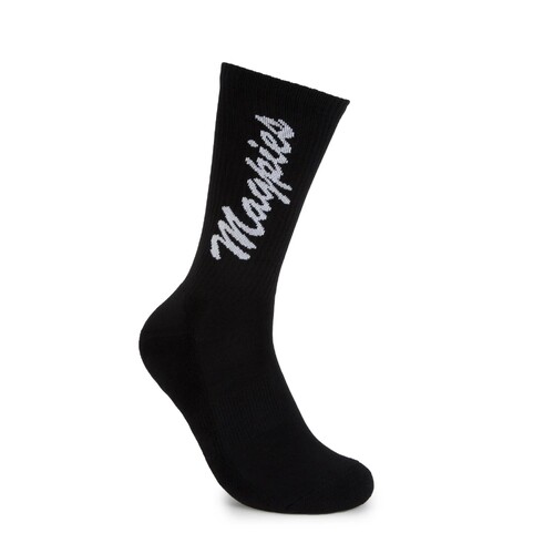Collingwood Magpies Sneaker Sock 2 Pack