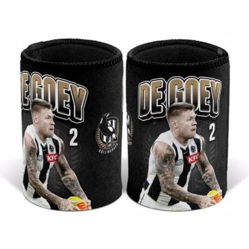 Collingwood Magpies Jordan De Goey Stubby Holder