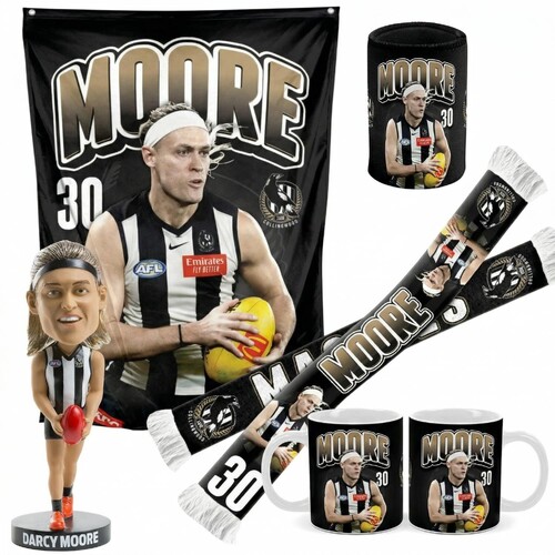 Collingwood Magpies Darcy Moore Ultimate Fan Pack