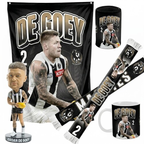Collingwood Magpies Jordan De Goey Ultimate Fan Pack