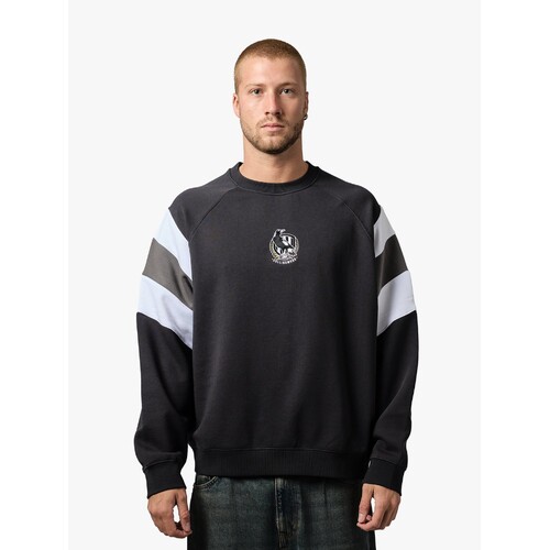 Collingwood Magpies Unisex Splice Crew 
