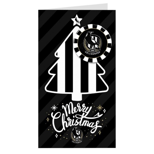Collingwood Magpies Christmas Card