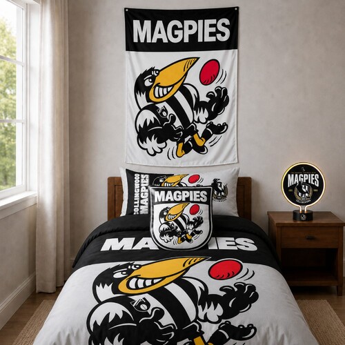 Collingwood Magpies Dream Team Bedroom Pack