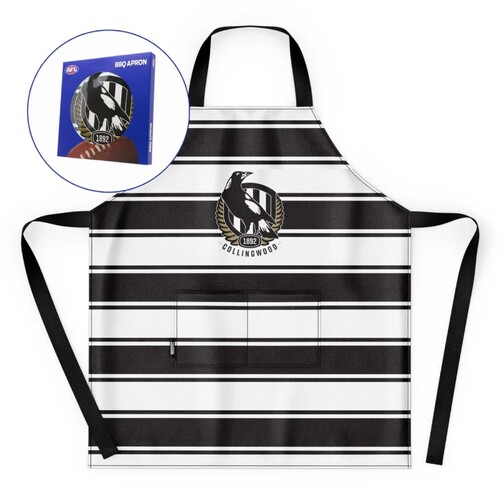 Collingwood Magpies Snagged BBQ Apron