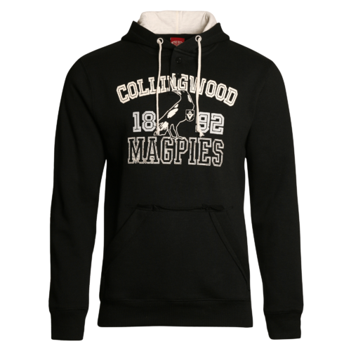 Collingwood Magpies Mens Vintage Hoodie