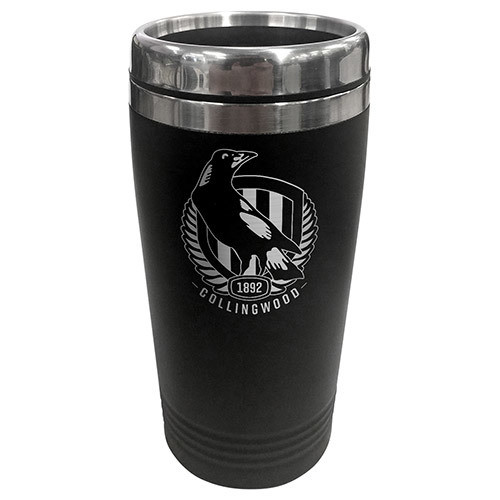 Collingwood Magpies Stainless Steel Travel Mug