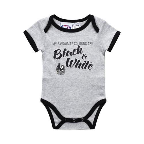 Collingwood Magpies Babies Romper Suit