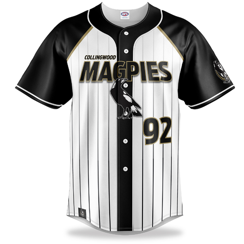 collingwood magpies jersey